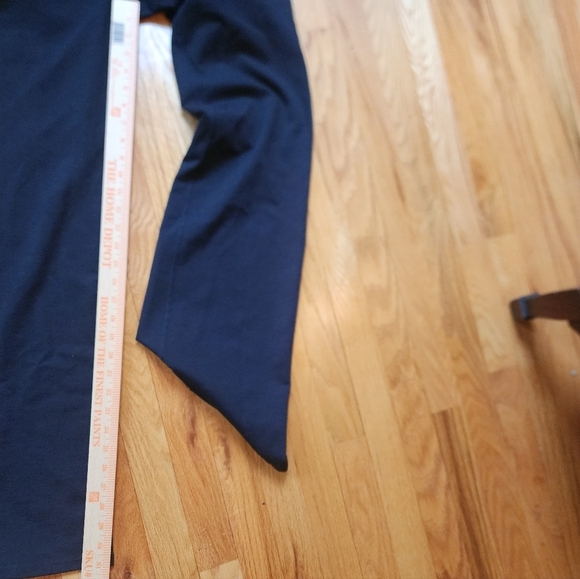 Spanx Bagel Buster Black Flared Yoga Power Pant Size Large Athleisure Slim X - Picture 12 of 12